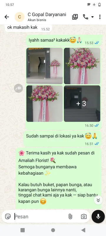 Pengiriman Karangan Bunga Mangunharjo Mayangan